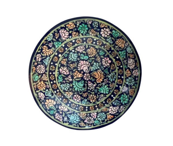 Aquamarine garden coaster set, Set of 6 - Image 2